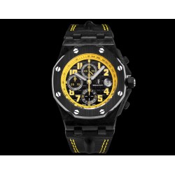 Royal Oak Offshore 26176FO 42mm SS/RU Black Dial TKF A7750