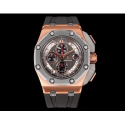 Royal Oak Offshore 26401RO 44mm RG/RU Black Dial TKF A7750