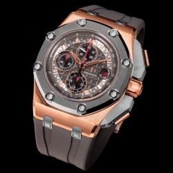 Royal Oak Offshore 26401RO 44mm RG/RU Black Dial TKF A7750