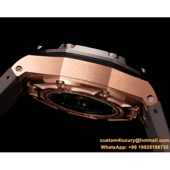Royal Oak Offshore 26401RO 44mm RG/RU Black Dial TKF A7750