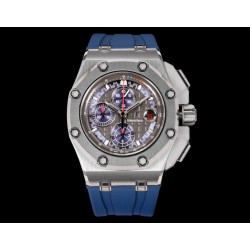 Royal Oak Offshore Schumacher 44mm SS/RU Grey Dial TKF A3126