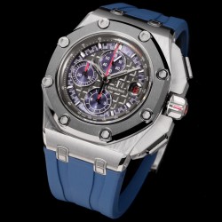 Royal Oak Offshore Schumacher 44mm SS/RU Grey Dial TKF A3126