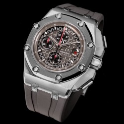 Royal Oak Offshore Schumacher 44mm SS/RU Grey Dial TKF A3126