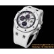 Royal Oak Offshore 44mm Ceramic/RU White/Stk TKF A3126