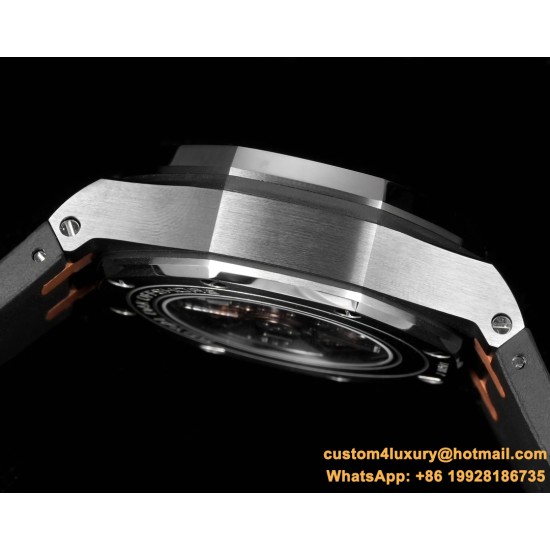 Royal Oak Offshore 26405CE 44mm RG Cer/RU Black Dial TKF A7750