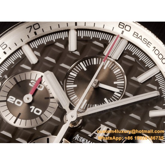 Royal Oak Offshore 26405CE 44mm Cer/RU Brown Dial TKF A7750