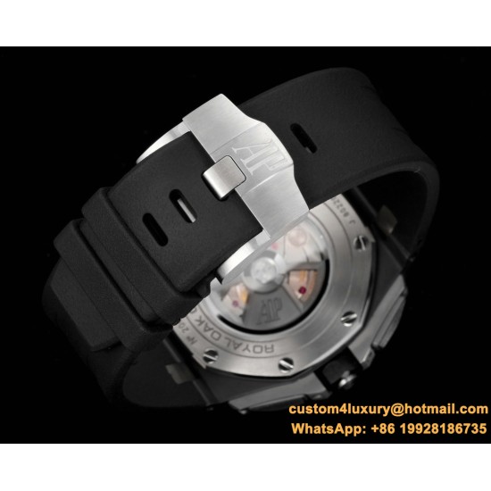 Royal Oak Offshore 26405CE 44mm Cer/RU Brown Dial TKF A7750
