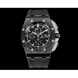 Royal Oak Offshore 26402CE 44mm Cer/RU Black Dial TKF A7750