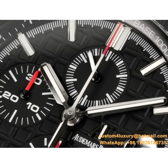 Royal Oak Offshore 26402CE 44mm Cer/RU Black Dial TKF A7750