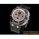 Royal Oak Offshore 26405CE 44mm Cer/RU Brown Dial TKF A7750