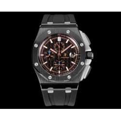 Royal Oak Offshore 26405CE 44mm Cer/RU Black Dial TKF A7750