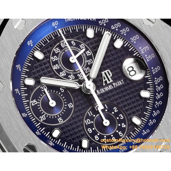 Royal Oak Offshore 26237ST 42mm SS/SS Blue Dial TKF A7750