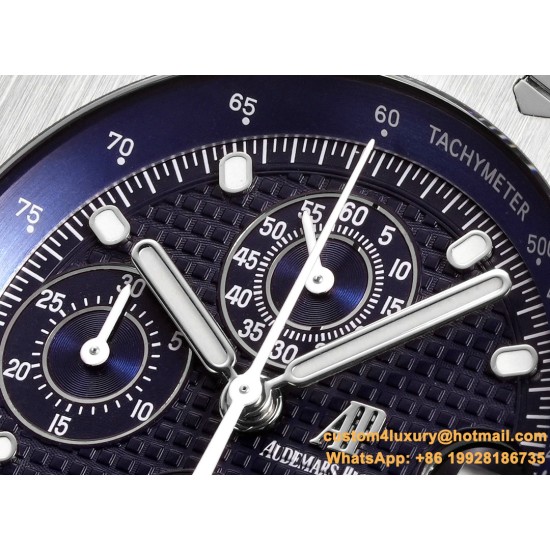 Royal Oak Offshore 26237ST 42mm SS/SS Blue Dial TKF A7750
