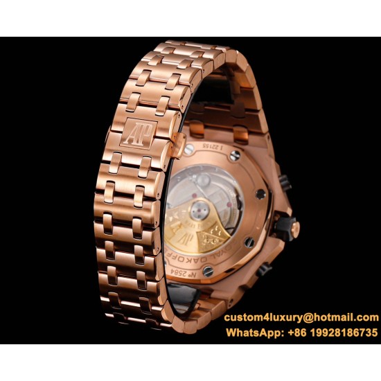Royal Oak Offshore 26470OR 42mm RG/RG Black Dial TKF A7750