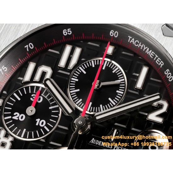 Royal Oak Offshore 26170ST 42mm SS/SS Black Dial TKF A7750