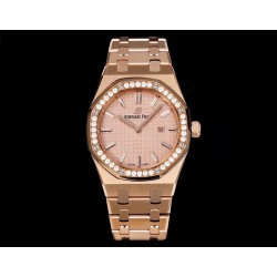 Royal Oak Ladies 67651 33mm Dia RG/RG Rose Gold TKF Swiss Qtz