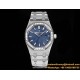 Royal Oak Ladies 67651 33mm Dia SS/SS Blue TKF Swiss Qtz