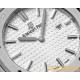 Royal Oak Ladies 67650 33mm SS/SS White TKF Swiss Qtz