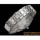 Royal Oak Ladies 67650 33mm SS/SS White TKF Swiss Qtz