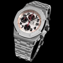 Royal Oak Offshore 26170ST 42mm SS/SS White Dial TKF A7750