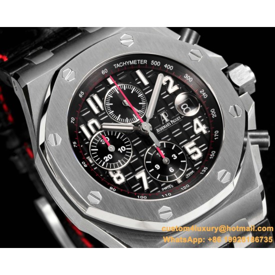 Royal Oak Offshore 26470ST 42mm SS/LE Black/Blk TKF A7750