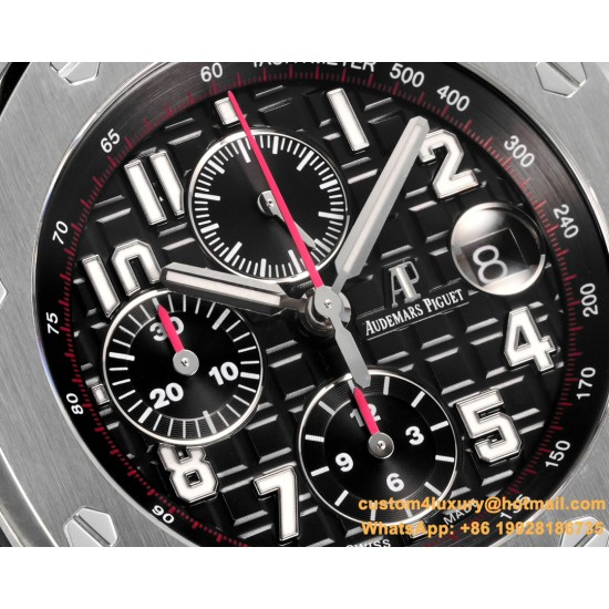 Royal Oak Offshore 26470ST 42mm SS/LE Black/Blk TKF A7750