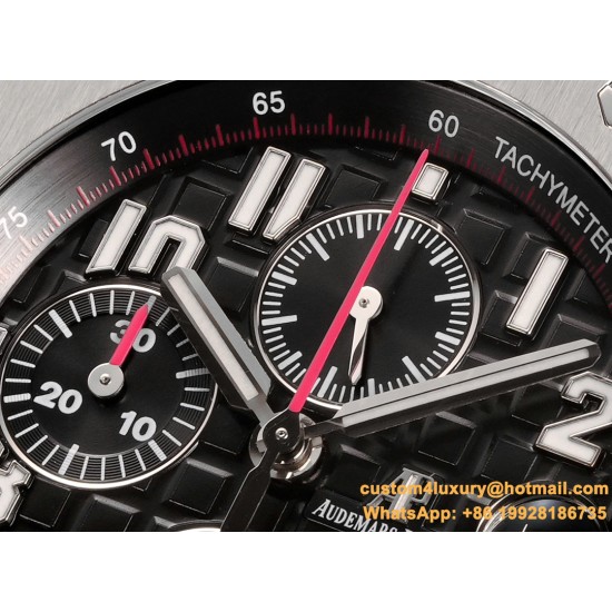 Royal Oak Offshore 26470ST 42mm SS/LE Black/Blk TKF A7750