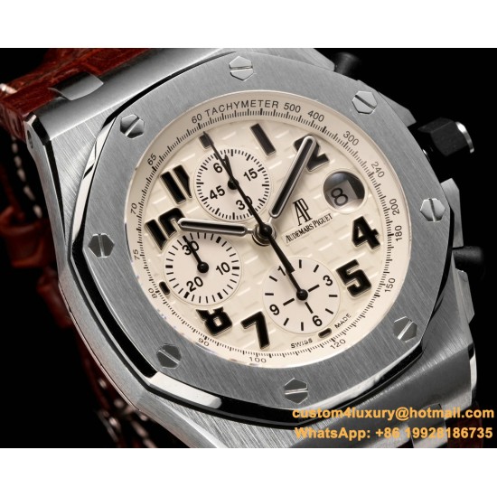 Royal Oak Offshore 26470ST 42mm SS/LE Cream Dial TKF A7750