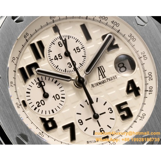 Royal Oak Offshore 26470ST 42mm SS/LE Cream Dial TKF A7750