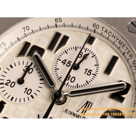 Royal Oak Offshore 26470ST 42mm SS/LE Cream Dial TKF A7750