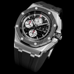 Royal Oak Offshore 26400IO 44mm SS/RU Black Dial TKF A7750