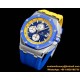 Royal Oak Offshore 44mm SS/RU Blue/Yellow TKF V2 A3126
