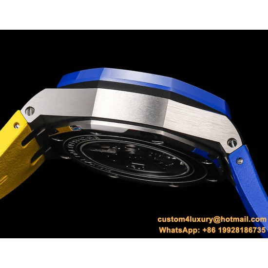 Royal Oak Offshore 44mm SS/RU Blue/Yellow TKF V2 A3126