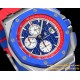Royal Oak Offshore 44mm SS/RU Blue/Red TKF V2 A3126
