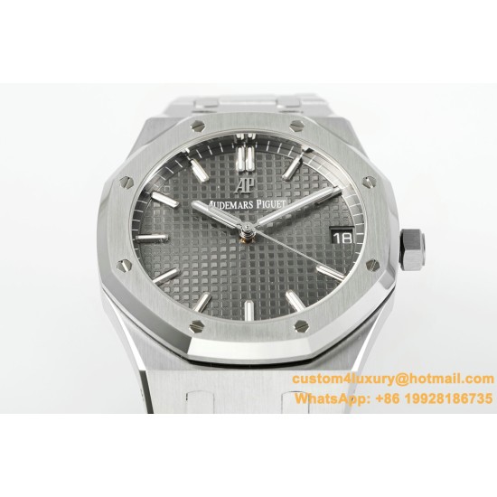 Royal Oak 41mm 15500 SS/SS Grey/Stk APSF A4302 Super Clone