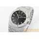 Royal Oak 41mm 15500 SS/SS Black/Stk APSF A4302 Super Clone
