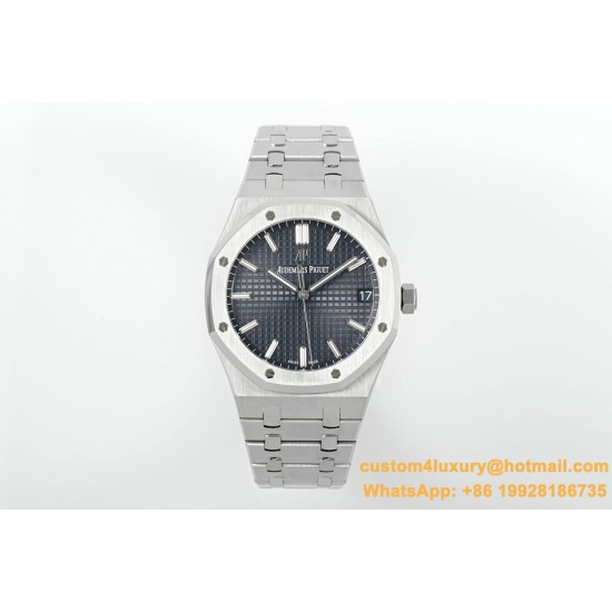 Royal Oak 41mm 15500 SS/SS Blue/Stk APSF A4302 Super Clone