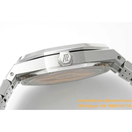 Royal Oak 41mm 15500 SS/SS Blue/Stk APSF A4302 Super Clone