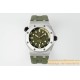 Royal Oak Offshore Diver 15720 42mm SS/RU Green/Stk APS A4308 Super Clone