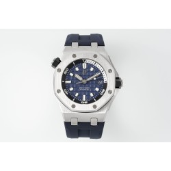 Royal Oak Offshore Diver 15720 42mm SS/RU Blue/Stk APS A4308 Super Clone