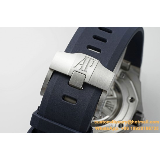 Royal Oak Offshore Diver 15720 42mm SS/RU Blue/Stk APS A4308 Super Clone