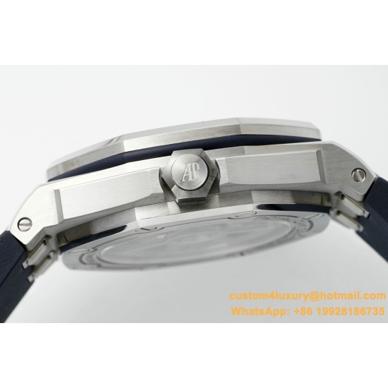 Royal Oak Offshore Diver 15720 42mm SS/RU Blue/Stk APS A4308 Super Clone