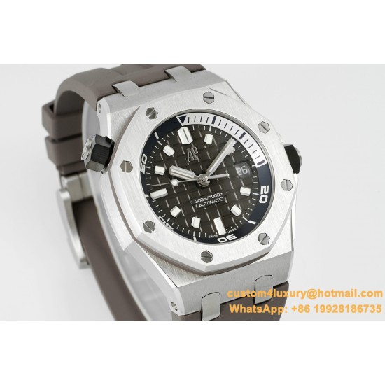 Royal Oak Offshore Diver 15720 42mm SS/RU Grey/Stk APS A4308 Super Clone