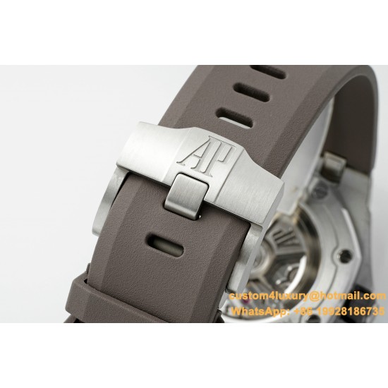 Royal Oak Offshore Diver 15720 42mm SS/RU Grey/Stk APS A4308 Super Clone