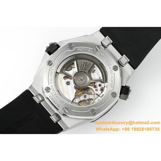 Royal Oak Offshore Diver 15720 42mm SS/RU Black/Stk APS A4308 Super Clone