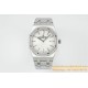Royal Oak Ladies 67651 33mm Dia SS/SS White ZF Swiss Qtz