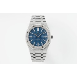 Royal Oak 15410 Frosted SS/SS Blue/Stk APSF SA3120 Super Clone
