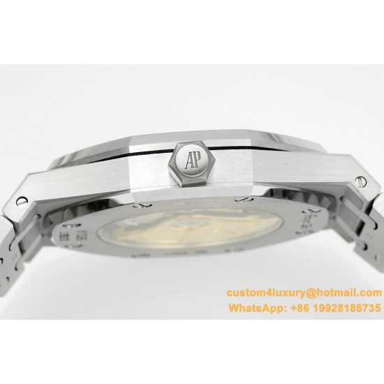 Royal Oak 15410 41mm SS White Textured Dial APSF SA3120 Super Clone