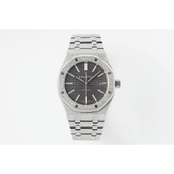 Royal Oak 15410 Frosted SS/SS Grey/Stk APSF SA3120 Super Clone