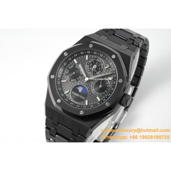 Royal Oak Perpetual Cal 26579 Cer/Cer Blk/Stk APSF V2 A5134(CHS)